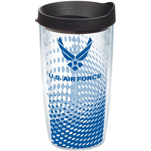 Tervis Air Force Pattern Insulated Tumbler, 16oz, Lidded