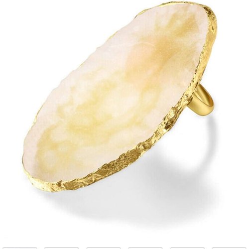 Yellow Resin Nail Art Palette Nail Mixing Palette Polish Holder Drawing Color Palette Nail Art Painting Palette Manicure Tool, Makeup Palettes，Attractive Processed