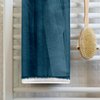 3dRose 22x30 Bath Hand Pool Towel - Blue Summer Dresses on Display in a Row. Digital Cyanotype Art Alexis Photo-Art - Objects
