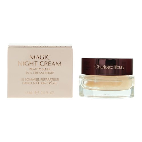 CHARLOTTE TILBURY Magic Night Cream Moisturizer with Retinol Mini Size 0.5 oz / 15 mL