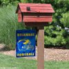 Delaware Blue Hens Football Helmet Garden Yard Flag