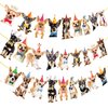 3Pcs Chihuahua Party Banner Chihuahua Dog Birthday Party Decorations Dog Party Supplies Chihuahua Birthday Cutout Banner for Pet Dog Theme Baby Shower Supplies