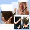 Small Mini Round Bristle Brush for Blow Drying, Professional Hair Styling Roller for Short Curly Hair, Bangs and Beard Care (2 Styles)