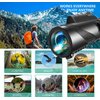 80x100 Monocular-Telescope for Adults High Powered Compact Monoculars with Smartphone Holder & Tripod, BAK4 Prism &FMC Lens for Stargazing Hunting Hiking Travel Bird Watching Camping Wildlife Scenery