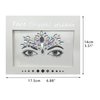 GLARYYEARS Face Gems, 10-Pack Face Jewels Temporary Tattoo Stickers, Face Jewelry Rhinestones Diamonds Crystals, Rave Accessories for Festival Holiday Costumes & Makeup