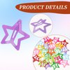30 Pcs Star Clips Hair Clips Star Barrettes for Girls Non-Slip Star Hair Accessories Cute Hairpins Colorful Snap Hair Barrettes Kawaii Hair Clips for Women Girls