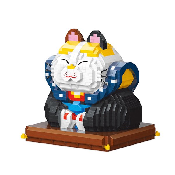 GOTIMON Animal Fortune Cat Micro Mini Building Blocks Toys, 1289 PCS, Gifts for Children and Adults
