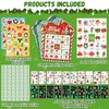 43Pcs Christmas Bingo Games for Kids Adults 24 Players Christmas Bingo Cards with Reward Stickers Christmas Tattoos for Kids Glow in The Dark for Family Party School Indoor Games Activities