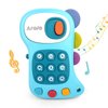 AROLO Baby Phone Toy: Baby Light-Up Phone Toy - Music and Soft Teether - Educational Learning Toys for Infants and Toddlers