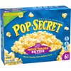 Pop Secret Microwave Popcorn, Movie Theater Butter Flavor, 3.2 Oz Sharing Bags, 6 Ct
