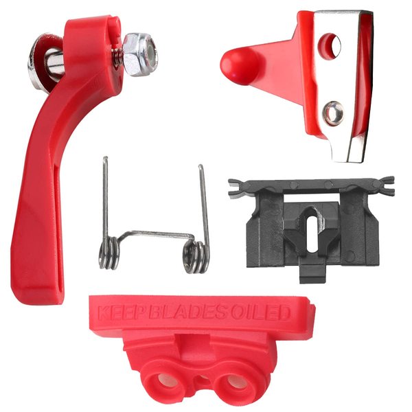 WAHFOX Hair Clippers Accessories Adjusting Lever Fixings Power Switch Spring Tension & Cam Follower for fit Wahl Hair Clippers Magic Clip 8148/8504/8591/1919 Repair Part