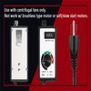 labwork Router Fan Variable Speed Controller Electric Motor Rheostat for AC 120V 15A