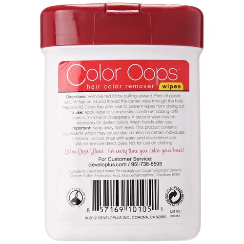 Color Oops Hair Color Removing Wipes (10 Count)