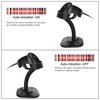 Esup Barcode Scanner with Stand USB Barcode Scanner Wired Handheld Laser Barcode Reader with Adjustable Stand