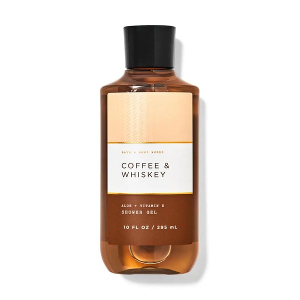 Bath & Body Works Coffee & Whiskey Men's 3-IN-1 Hair & Body Wash 10 Oz. (Coffee & Whiskey)