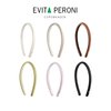 EVITA PERONI Silk Headband Thin Headbands for women Satin Headbands Non Slip and Comfortable Headbands for Women-Olive Green