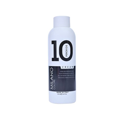 Milano Care Peroxide Cream – Hydrogen Peroxide Developer for Hair Coloring – Professional Salon Bleaching Cream – Stabilized Bleaching Cream for Consistent Color, Volume 10 Creme Developer, 5.03 fl oz/150 ml