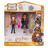 Wizarding World Harry Potter, Magical Minis Ron Weasley & Parvati Patil Set with 2 Doll Accessories, Easter Basket Gifts, Kids Toys for Ages 6 and up