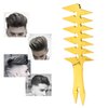 Men's Comb, Double Sided Wide Tooth Comb Stable Durable for Unique Hair Style for Hair Styling(Gold)
