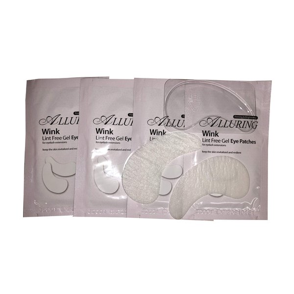 Alluring Eyelash Extensions Wink Collagen Anti-wrinkle Eye Pads Patches (Wink Me) QTY 25 pairs