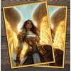 Digital Sorcery Studio Angel Warrior Game Card Sleeves 102 Pack – Perfect Fit for TCG, MTG, Giada Font of Hope & Angel Commander Decks - Premium Standard Card Sleeves for Magic The Gathering