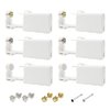 BeelDeel Ear Nose Piercing Gun Kit, 6 Pack Disposable Self Ear Nose Piercing Gun with Ear Nose Studs,Ear Nose Piercing Kit