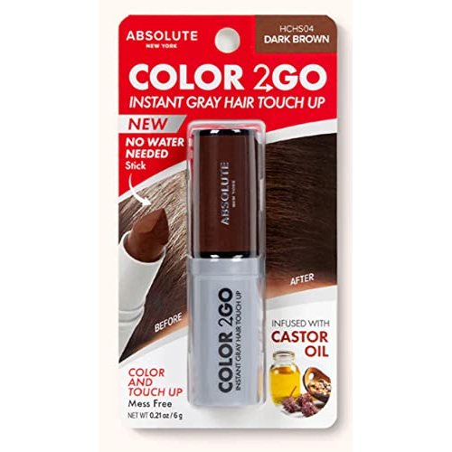 Absolute New York Color 2 Go Hair Stick Dark Brown