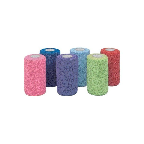 Co-Flex Self Adhesive Bandage 4in x 5yd Assorted Colors - Single Roll