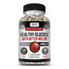 Kaya Naturals Healthy Glucose with Bitter Melon Supplement Support Healthy Levels & Function, 20 Herbs Vitamins Minerals, Alpha Lipoic Acid, Cinnamon, Vitamin C & E Gluten Free, Non-GMO - 120 Caps