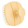 Tangols Triple-Fold Elastic Hair Shampoo Brush with Flexible-Soft Bristles, Promotes Hair Growth & Dandruff Removal, Scalp Exfoliator Scrubber Massager for all Hair Types, Unisex Adults, Kids (Yellow)