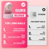 Mini UV Light for Nails, Small UV Light for Nails, USB Nail Dryer for Fast Curing,16W Portable Mini Nail U V Lamp for Gel Nail(Pink)