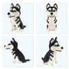Husky Micro Building Block Dogs Mini Block Animal Dog Building Animal Set DIY 3D Block Toy Building Blocks for Kids Or Adult 1900 Pieces