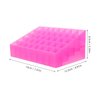 Cabilock 40 Box Lipstick Holder Case Lip Gloss Holder Jewelry Storage Case Cosmetic Display Cases Beauty Organizer 4 Rows Lipstick Holder Lipstick Display Stand Makeup Lipstick Tube