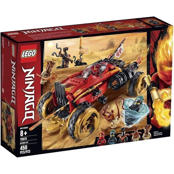 LEGO NINJAGO Katana 4x4 70675 Building Kit (450 Pieces)