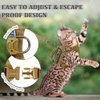 nanappice Tactical Cat Harness and Leash for Walking Esacpe Proof,Adjustable Soft Mesh Large Cat Vest with Rubber Handle Easy to Control,Molle Pathes