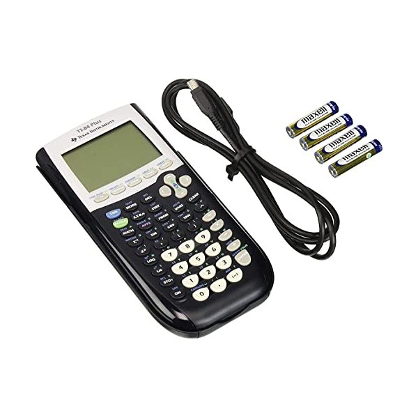 Texas Instruments TI-84 Plus Graphing Calculator, Black