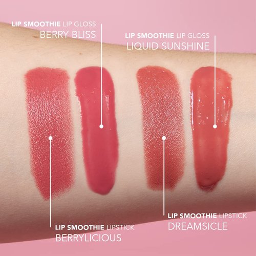 Doll 10 Lip Smoothie Lipstick – Nourishing Lightweight Handmade SuperfoodTinted Lip Color Makeup (Dreamsicle)