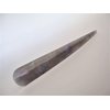 Lite gray iridescent marbled acrylic and metal alligator hair claw clip clamp