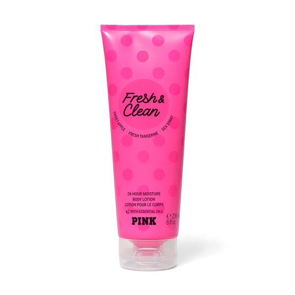 Victoria's Secret Pink Fresh & Clean Hand & Body Lotion, 8 Oz