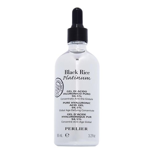 Perlier Black Rice Platinum 94.5% Pure Hyaluronic Acid Gel 3.2 fl. oz.
