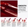 COSMOO Wine Red Gel Nail Polish Burgundy Red UV Soak off Gel Nail Polish 12ML Big Capacity Dark Red Gel Polish for Christmas