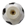 Wannianmu 4Pack Ceramic Soccer knobs Football Knobs, Sports Drawer Knobs Pulls Handles for Dresser Cupboard Closet Door Handle Home Kitchen Boys Kids Room Nursery Furniture Knobs Decorative