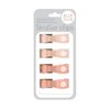 All4Ella Baby Blanket Stroller Clips (4 Pack) | Hooks Muslin to Stroller | Australian Baby Product | Infant/Toddler | Peach/Cream