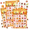 Shappy 39 Pcs Fall Bingo Game Cards Sets for Adults 28 Players Fall Festival Party Games Autumn Bingo Cards for School Classroom Family Activities Thanksgiving Party Supplies Decoration(Christian)