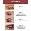 Waterproof Eyebrow Gel Blonde, Sweat-Proof Longwear Strong Hold Tinted Brow Gel, Vegan, Cruelty-Free, Brow Glue Mascara for Eyebrows with Eyebrow Brush, Sculpting Eye Brows Filler Makeup for Women-01