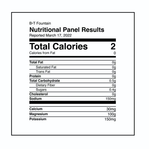 PIQUE BT Fountain Beauty Electrolyte Powder - Hydration Powder Packets with Hyaluronic Acid, Ceramides, Magnesium for Hydrated, Elastic Skin - No Added Sugar - 28 Single Serve Sticks (Pack of 1)