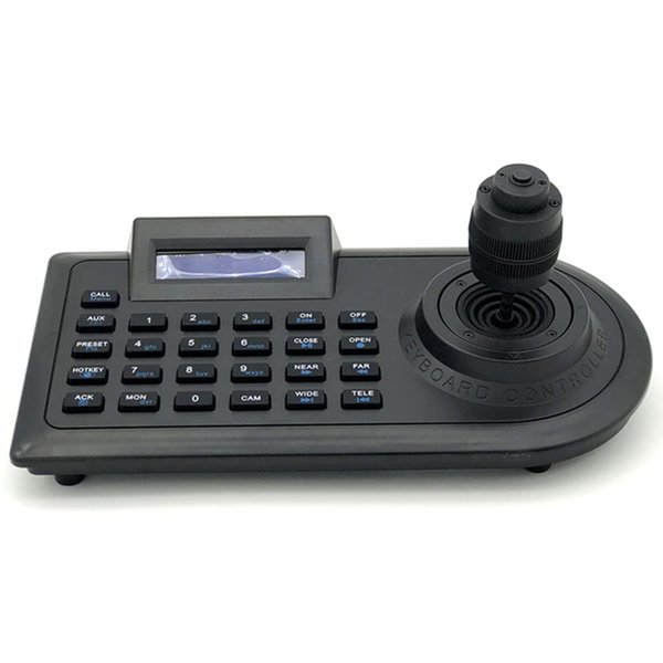 CCTV Joystick Keyboard Controller LCD Display 4D Joystick RS485 Controller for CCTV AHD CVBS Analog PTZ Speed Dome Camera Control