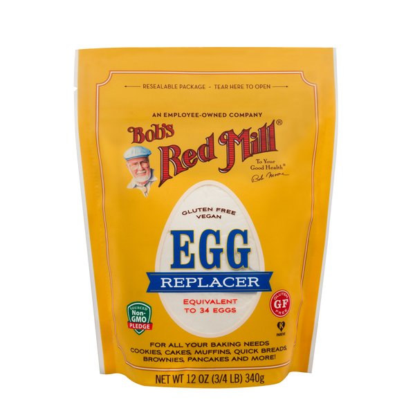 Bob's Red Mill GF Egg Replacer, 12 Ounce Bag (Pack of 1), Equals 34 Eggs/Bag, Gluten Free, Non-GMO, Vegan, Paleo Friendly