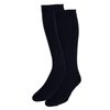 Truform Compression Socks, 10-20 mmHg, Ladies Gym Socks, Knee High Over Calf Length, Navy, Small