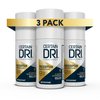 Certain Dri Prescription Strength Clinical Antiperspirant Roll-On Deodorant, Hyperhidrosis Treatment for Men & Women, Unscented, 1.2 Fl oz, 3 Pack
